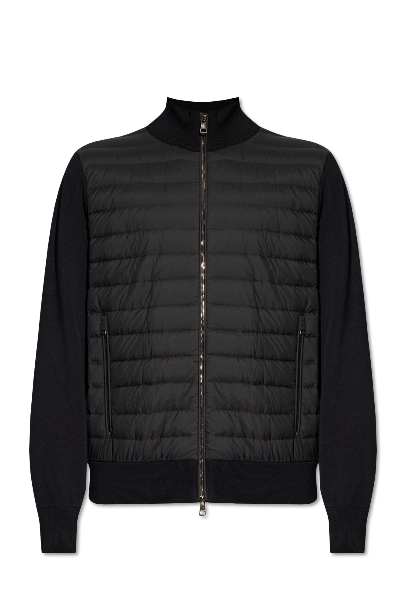 Marineblau Cardigan with down front Moncler Vitkac Germany